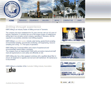 Tablet Screenshot of kmrdrilling.com.au